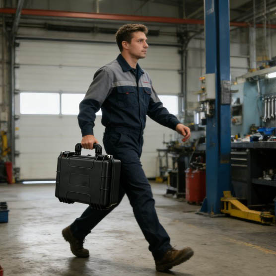 প্লাস্টিক সরঞ্জাম পরিবহন কেস